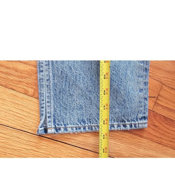 Pistola Jeans High Waist Split Hem Straight Leg Jeans Sz 27, Retail $168 - Picture 9 of 12